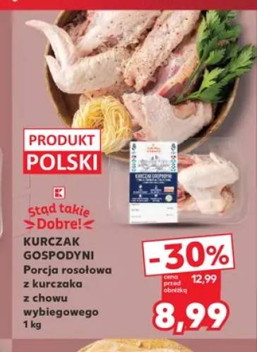 Porcja rosołowa z kurczaka z chowu wybiegowego Stąd takie Dobre!
