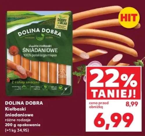 Kiełbaski śniadaniowe Dolina Dobra