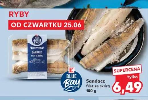 Sandacz filet ze skórą Blue Bay