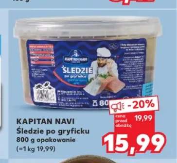 Śledzie po gryficku Kapitan Navi