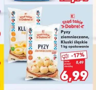Pyzy ziemniaczane Stąd takie Dobre! +1 wariant