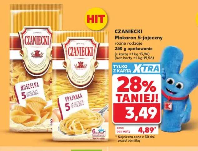 Makaron 5-jajeczny Czaniecki Krajanka +1 wariant