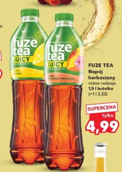Napój herbaciany Fuze Tea Juicy Cytrynowa +1 wariant