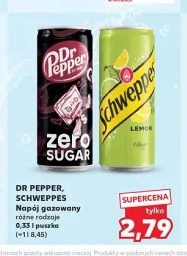 Napój gazowany Dr Pepper +1 wariant