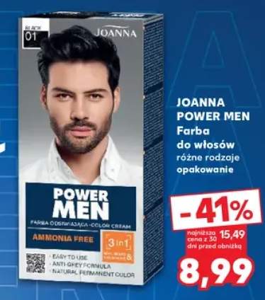 Farba do włosów Joanna Power Men