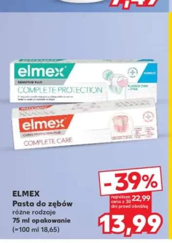 Pasta do zębów Elmex Complete Protection +1 wariant