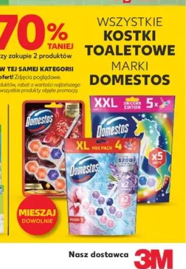 Kostki toaletowe marki Domestos +3 warianty