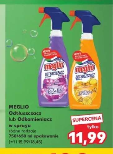 Odtłuszczacz w sprayu Meglio Lemon +2 warianty