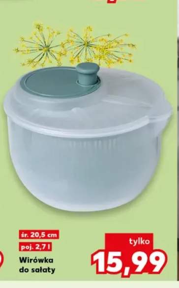 Wirówka do sałaty śr. 20,5 cm poj. 2,7 l