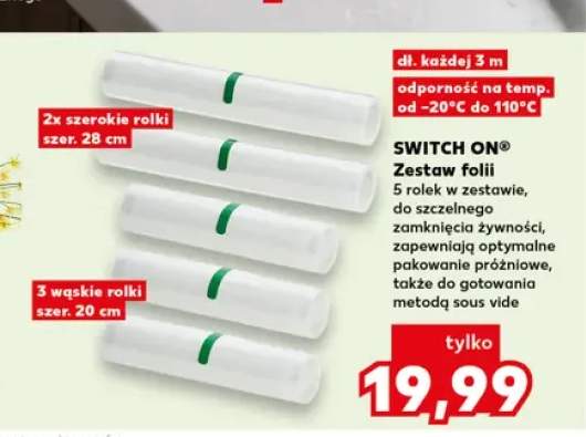 Zestaw folii Switch On