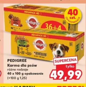Karma dla psów Pedigree w sosie +1 wariant
