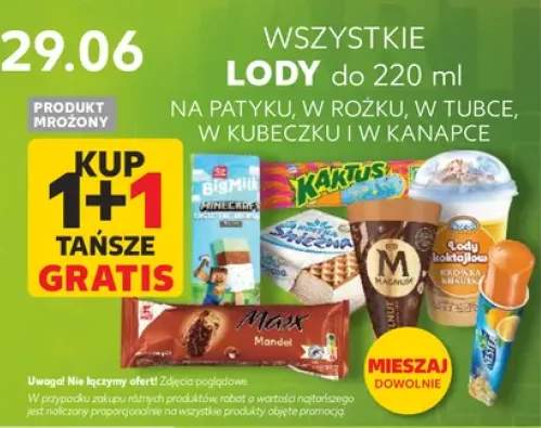 Lody do 220 ml +5 wariantów