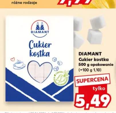 Cukier kostka Diamant