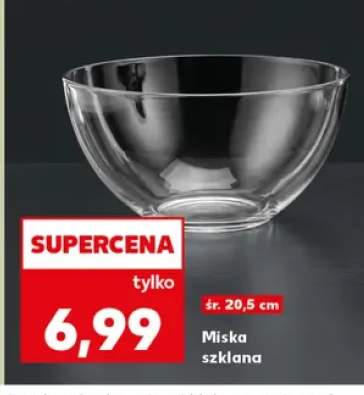 Miska szklana
