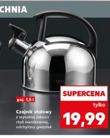 Czajnik stalowy Odelo 1,5 l