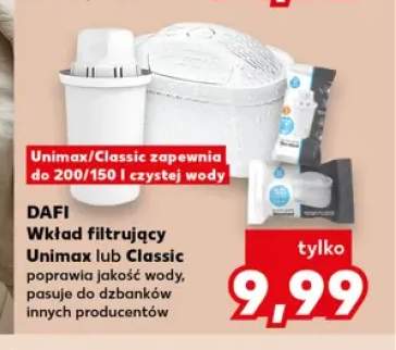 Wkład filtrujący Dafi Unimax +1 wariant
