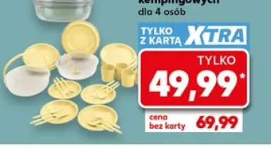 Zestaw naczyń kempingowych Curver