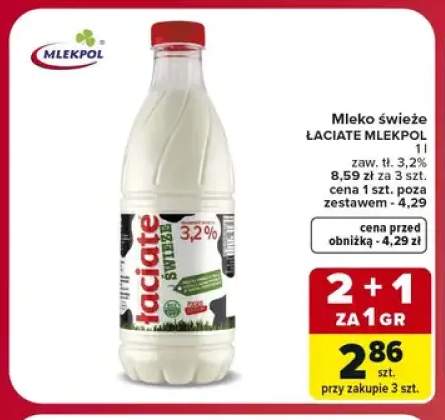 Mleko świeże Łaciate 3,2%
