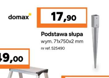 Podstawa słupa Domax