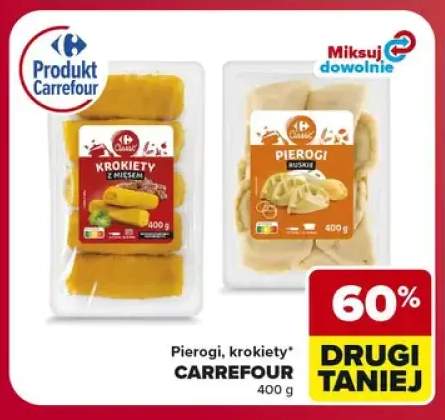 Pierogi ruskie Carrefour Classic +1 wariant