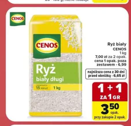 Ryż biały długi Cenos