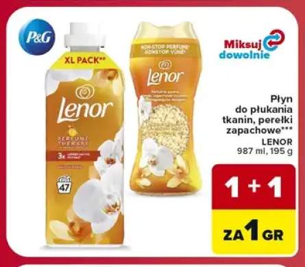 Płyn do płukania tkanin Lenor +1 wariant