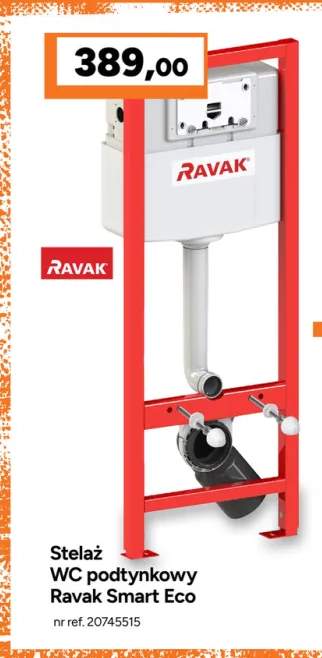 Stelaż WC podtynkowy Ravak Smart Eco