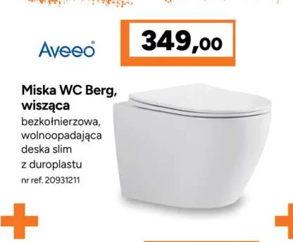Miska WC Berg wisząca Aveeo
