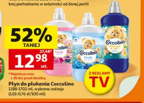 Płyn do płukania Coccolino Fresh Sky +2 warianty