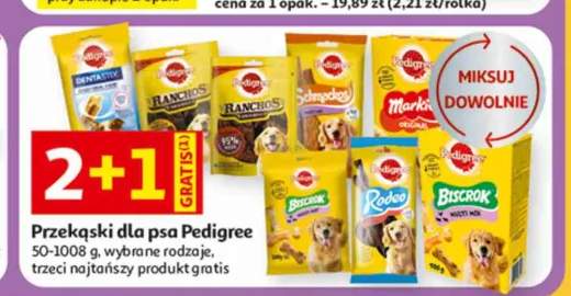 Przekąska dla psa Pedigree Dentastix +5 wariantów