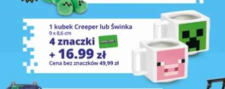 Kubek Minecraft Creeper +1 wariant