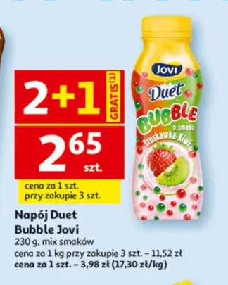 Napój Duet Bubble Jovi truskawka-kiwi