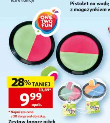Zestaw łapacz piłek One Two Fun