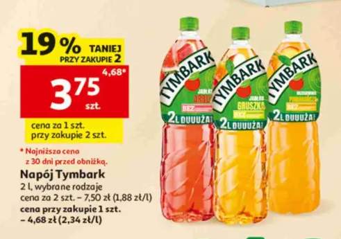 Napój Tymbark Jabłko Arbuz +2 warianty