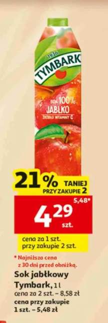 Sok jabłkowy Tymbark