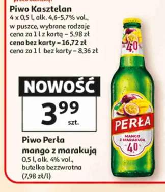 Piwo Perła mango z marakują