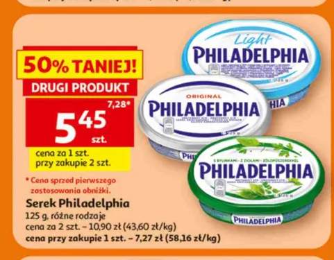 Serek Philadelphia Light +2 warianty
