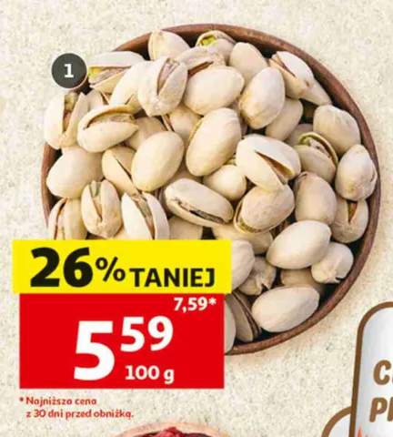 Pistacje solone luzem +1 wariant