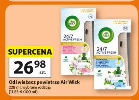 Odświeżacz powietrza Air Wick 24/7 Active Fresh Jaśminowy Kwiat +1 wariant
