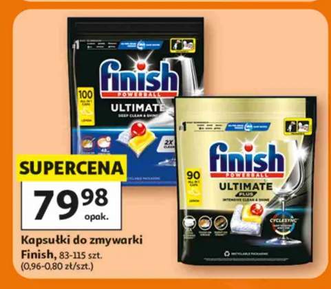 Kapsułki do zmywarki Finish Ultimate Lemon +1 wariant