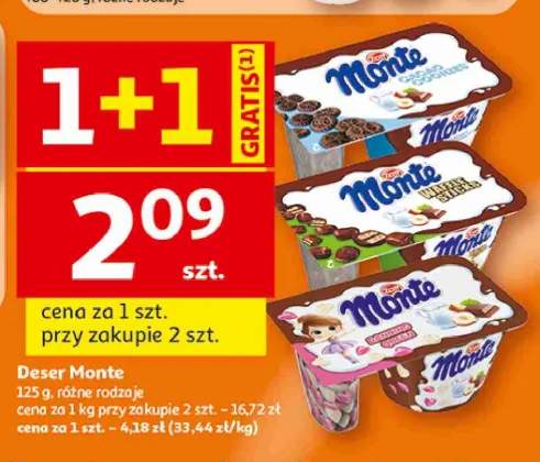 Deser Monte Cherry +2 warianty