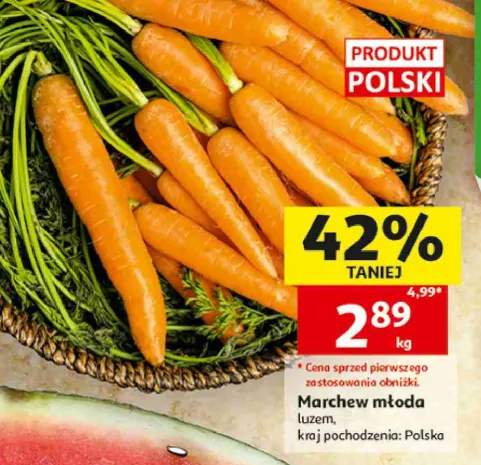 Marchew młoda polska