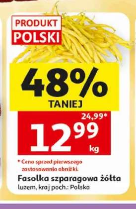 Fasolka szparagowa żółta