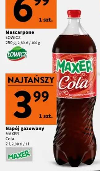 Napój gazowany Maxer Cola