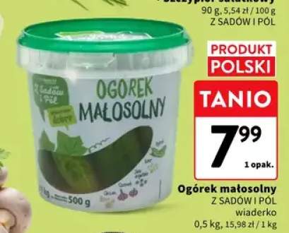 Ogórek małosolny Z Sadów i Pól