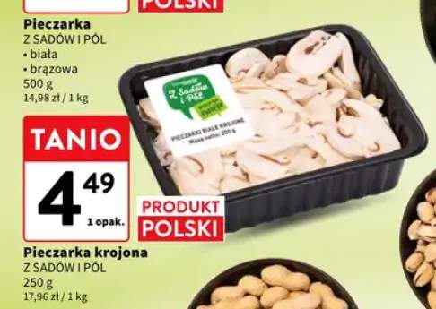 Pieczarka krojona świeża Z Sadów i Pól