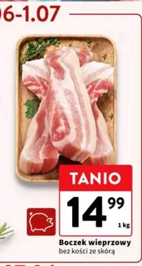 Boczek wieprzowy bez kości ze skórą