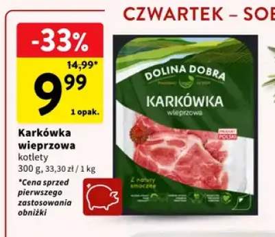 Karkówka wieprzowa kotlety Dolina Dobra