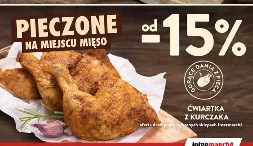 Ćwiartka z kurczaka pieczona