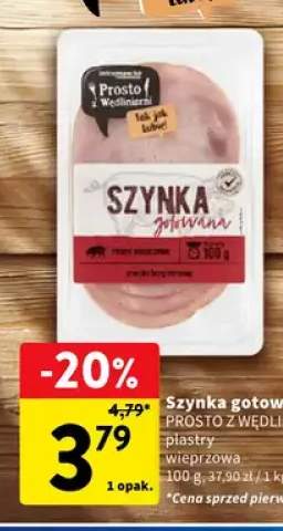 Szynka gotowana Prosto z Wędliniarni